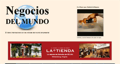 Desktop Screenshot of negociosdelmundo.com